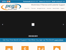 Tablet Screenshot of pcgit.com